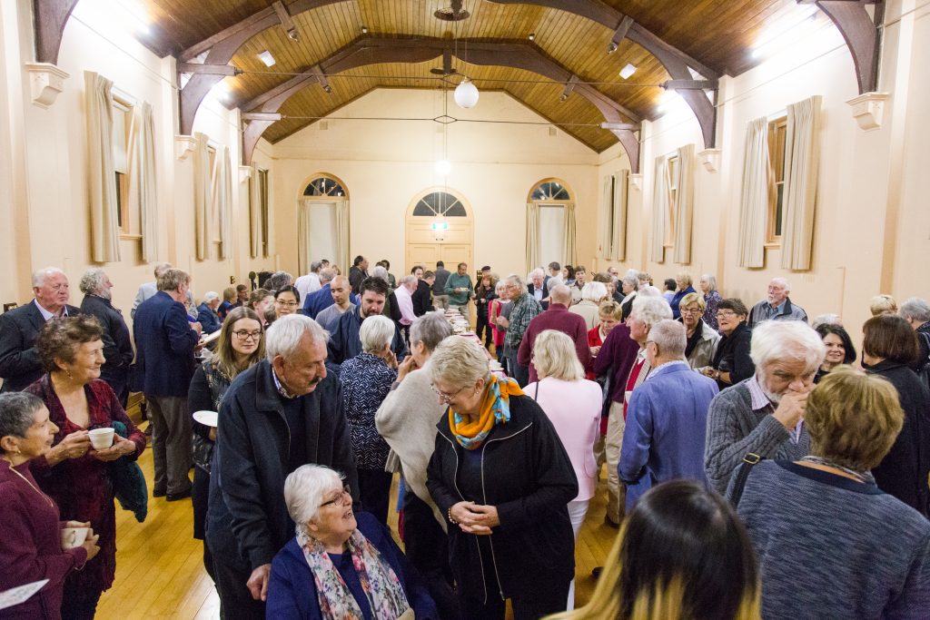 Audience members in Elmore, Victoria